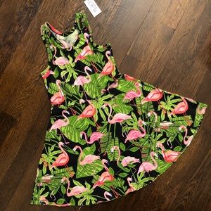 Girls Tropical Dress 🌴 🦩